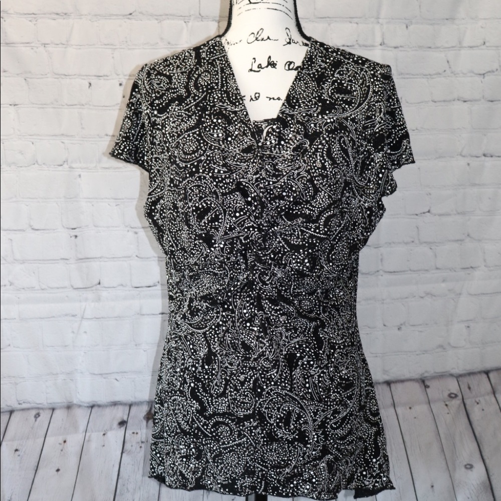 Glittery womens top without the flitter mess!